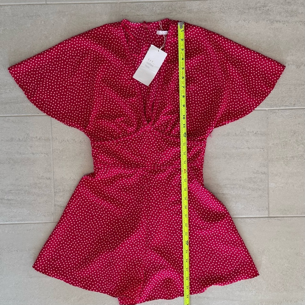 Zara Red and White Polka Dot Dress - Picture 13 of 14